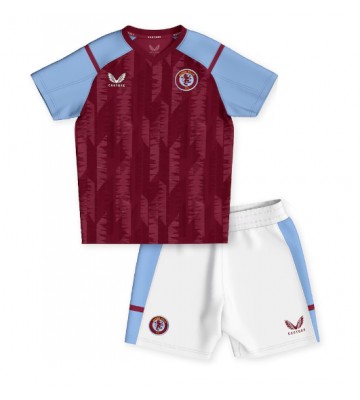 Aston Villa Replica Home Stadium Kit for Kids 2023-24 Short Sleeve (+ pants)